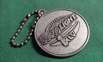 Vintage SUPER BOWL XLV 2011 Packers Vs Steelers Pendant Key-Fob COORS LIGHT Beer • $9