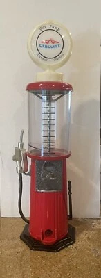 $34.99 • Buy Carousel Gas Pump Gum Ball Machine Candy Vending Dispenser 21” Tall VTG  