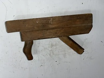 VINTAGE Wooden Wood Working Planer • $15.99