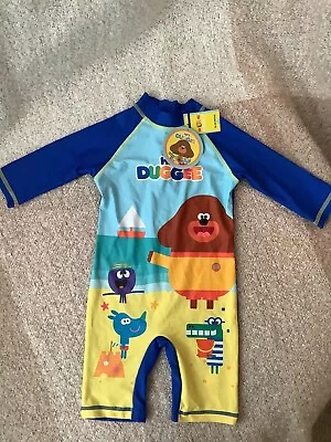 Brand New Baby Boys 18-24 Months Hey Duggee Beach Swim Suit Combine Post • £4.99