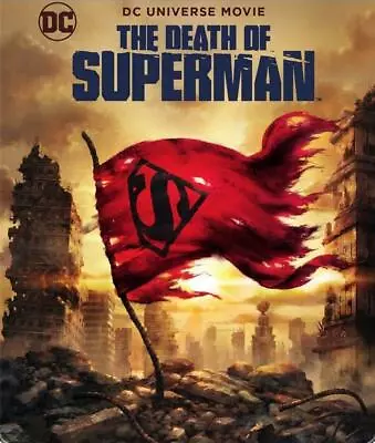 DCU: The Death Of Superman Steelbook (Blu-Ray/DVD 2018) • $18.35