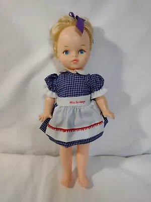 Vintage 1970 Miss Sunbeam Horsman Doll Inc Vinyl Doll 14 In VTG  Bread Ad • $12.99