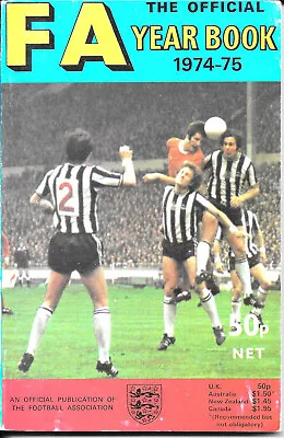 1974/75 The Official FA Year Book • £8