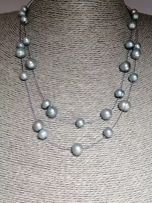 Genuine HONORA Cultured Freshwater Pearl Necklace 291 READ DESCRIPTION  • £19.95