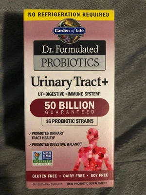 $32 • Buy New Garden Of Life Urinary Tract Digestive Immune Probiotics 50 Billion