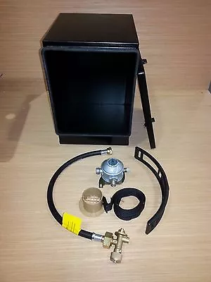 Camper Van Gas Locker + Kit EN1949 For A 907 Bottle - Smev 9222 9722 8821 • $222.77