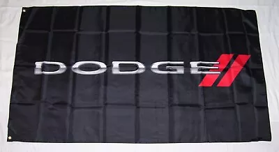 Dodge 3'x5' Flag Banner Fast Charger Viper Mopar Chrysler Jeep Challenger Shop • $13.94