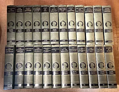 The Complete Works Of Mark Twain Authorized Edition Set Of 24 Harper • $500