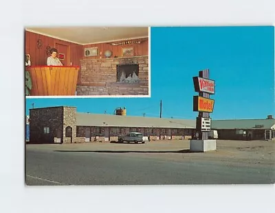 Postcard Village Inn Motel Van Horn Texas USA • $4.99