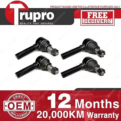 4 Pcs Trupro Outer Inner Tie Rod Ends For LAND ROVER Series 1 2 1A 2A SUFFIX  D  • $112.95