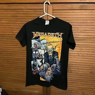Megadeth Graphic Tour T-shirt Size Small  • £9.99