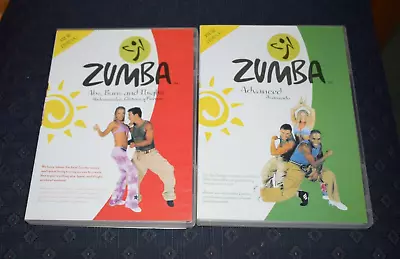 Zumba Abs Buns And Thighs - DVD - Region + Advanced Zumba 2 DVDS • £6.99