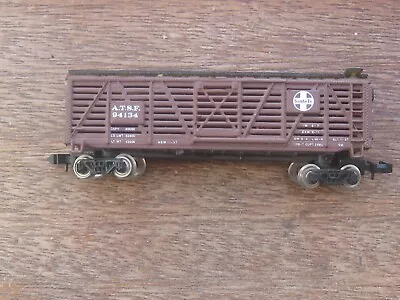 Bachmann  ATSF  Livestock Car. RN 94134. N Scale. • $19.95