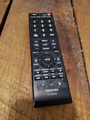$3.99 • Buy TV Remote Control CT-90325 For Toshiba 50L2200U 37E20 22AV600 32C120U 