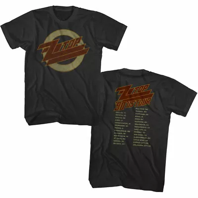 ZZ Top US Tour 1990 Men's T Shirt Vintage Logo Rock Band Album Concert Merch • $50.54