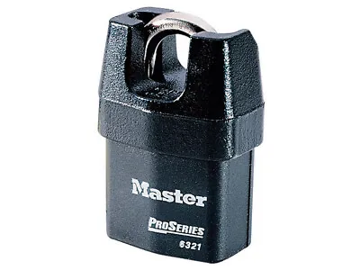  Master Lock ProSeries® Shrouded Shackle 54mm Padlock - Keyed Alike MLK6321KA1 • £37.56