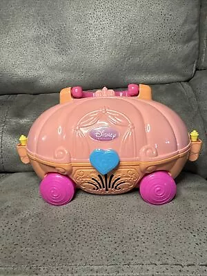 Rare Vtech Disney Princess Carriage Laptop Cinderella Learning Play Carry Along • $34.99