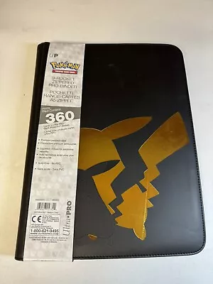 Ultra PRO Elite Series - Pikachu 9-Pocket Zippered Binder For Pokémon TCG... • $49.99