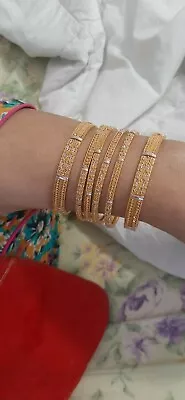 22k Gold Bangles (Please Read The Description!) • $1.55