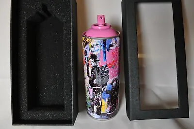 A - Mr Brainwash - Spray Can - Just Kidding - Pink Edition - Limited To 150 • $407.70