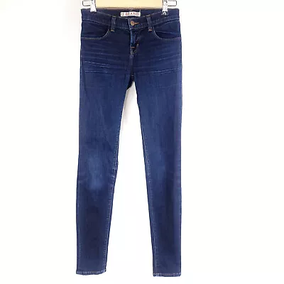 J Brand Womens Jeans 24 Blue Skinny Low Rise  Denim Pants Stretch Starless • $15.99