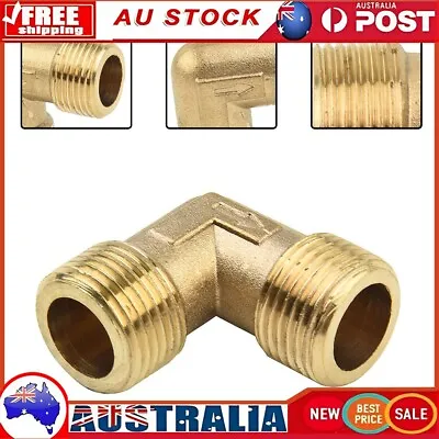 Air Compressor Fittings Brass 16.5mm-Male Thread Check Valve Elbow Coupler New • $21.50