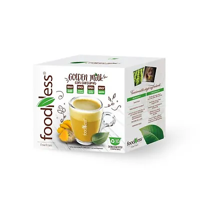 Dolce Gusto FoodNess GOLDEN MILK DRINK Gluten FREE 1 Box-SHIPS FREE • $15.45
