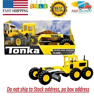 Tonka - Steel Classics Road Grader Frustration-free Packaging Kids Birthday Gift • $39.97