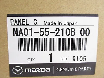 Genuine OEM Mazda NA01-55-210B-00 Radio Trim Bezel Black 1990-1993 Miata • $106.20