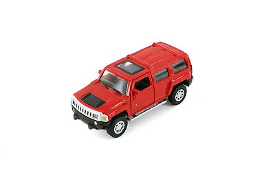 Hummer H3 Red - Showcasts 67401d - 1/43 Scale Diecast Model Toy Car • $6.99