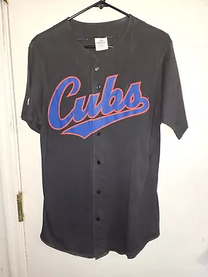 Vintage 80s Majestic MLB Chicago Cubs Jersey Size L 100% Cotton  • $19.99