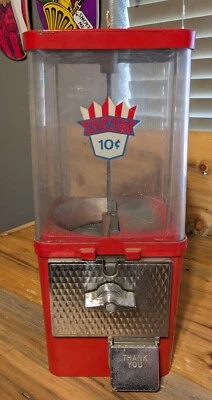 Vintage Komet King 10 Cent Vending Gumball Peanut Candy Machine. • $150