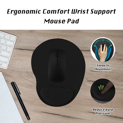 $4.69 • Buy Ergonomic Comfort Wrist Support Mouse Pad Mice Mat Computer PC Laptop Non Slip