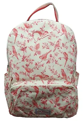 £41.95 • Buy Cath Kidston British Birds Large Pocket Backpack Rucksack Cream Oilcloth NEW