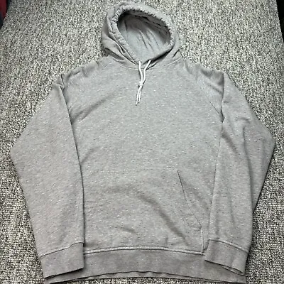H&M Sweatshirt Hoodie Pullover Mens Size M Light Gray Long Sleeve • $19.99