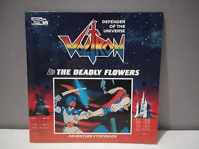 Voltron Defender Of The Universe Adventure Storybook The Deadly Flowers 1985 WEP • $11.24