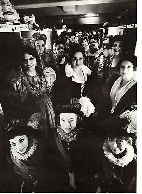 1979 Vintage Print New York Metropolitan Opera Otello Act III 3 Chorus • $24.88