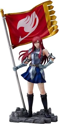 BellFine FAIRY TAIL Final Series Figure Erza Scarlet 1/8 Scale PVC F/S NEW • £190.02