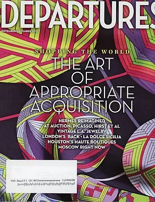 Departures Magazine November - December 2011 / Shopping The World / 248 Pages • $9.50