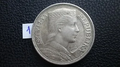 Latvia  1931 Year Silver  Coin 5 Lati (1) • $59.99