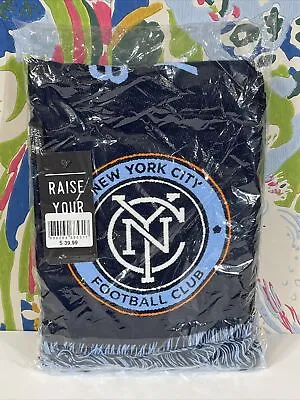 Ruffneck New York City Football Club 2021 MLS Cup Champion Scarf Blue NWT NYC FC • $23.99