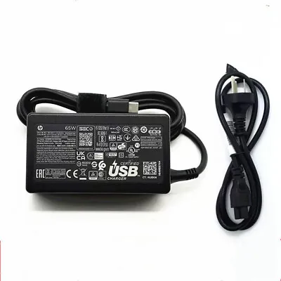 OEM 65W Type C Charger For HP EliteBook X360 1030 G2 G3 G4 TPN-DA20 L67440-001 • $18.89