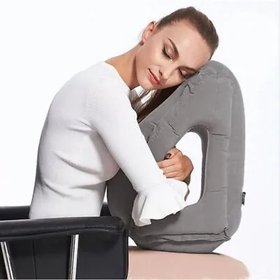 £9.98 • Buy Neck Airplane Head Nap Pillows Travel Pillow Nap Rest Inflatable Air Cushion