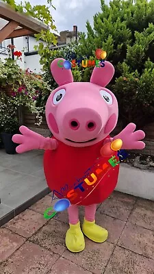 Hire Peppa Pig Mascot Lookalike Costume Mascot Fancy Dress Delivery Within UK KI • £70