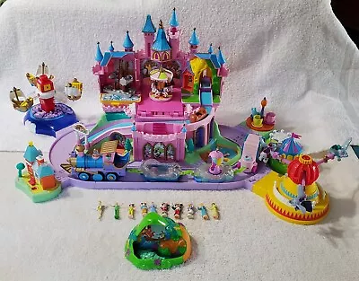 Disney's Magic Kingdom Castle Musical Train Playset - 99% Complete Polly Pocket  • $174.99