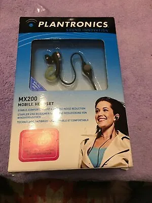 Plantronics MX200 SG4 Headset For SAMSUNG D600 E350 E530 E600 E720 E800 & E820 • £14.20