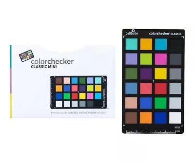 Calibrite ColorChecker Classic Mini (CCC-MINI) 24-patch Color Calibration Target • $94.95