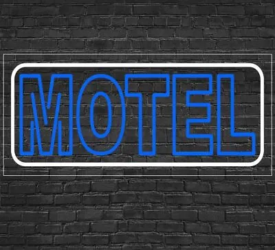 LED Flex Neon Motel Sign For Window/Wall Displays | Advertising Electronic Light • $259