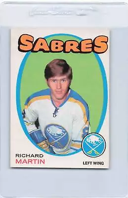 1971/72 O-Pee-Chee #161 Richard Martin Sabres EX/MT *DA-C4034 • $13