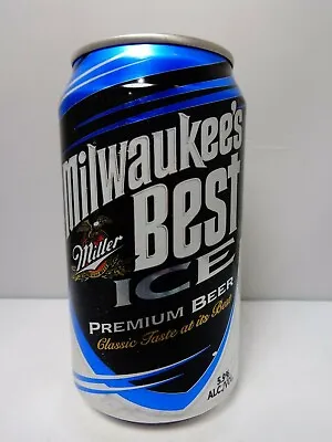 Milwaukees Best Ice Aluminum Stay Tab Empty Beer Can #4  Miller Brewing Co. • $3